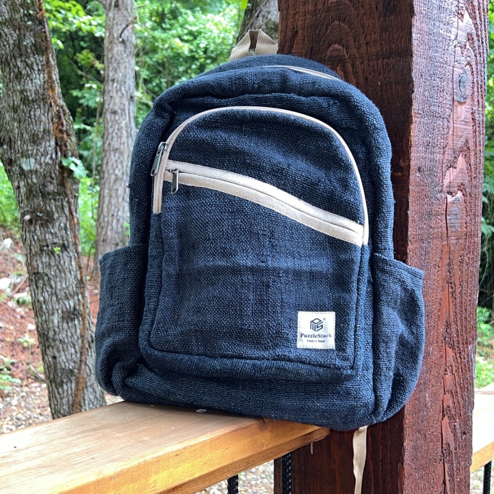 Pure Hemp Backpack Full Size Unisex Design